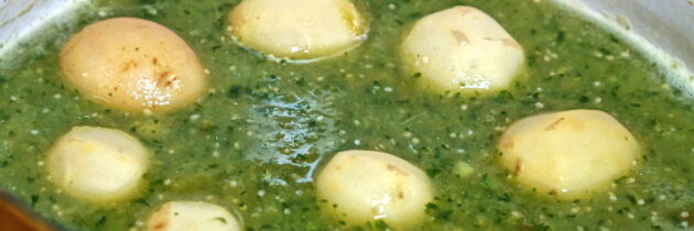 Salsa Verde (with Potatoes)