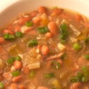 Sopa de Pescado Ahumado con Frijoles Peruanos