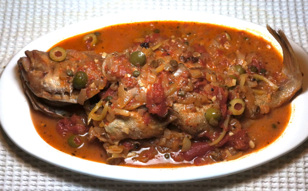 Huachinango a la Veracruzana (Veracruz-Style Red Snapper) | Cocina ...