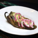 Chile Poblano en Escabeche con Atun