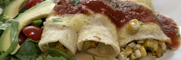 Vegana Enchiladas de Calabaza