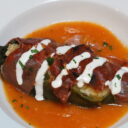 Chile Relleno wrapped with Prosciutto