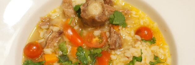 Lola’s Oxtail Soup with Rice