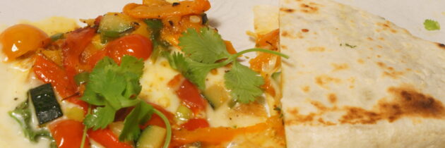 Quesadilla of Sweet Peppers